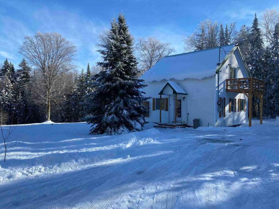 Le Jazz- Chalet Rustique/Chic Avec Spa Notre-Dame-Des-Bois Экстерьер фото