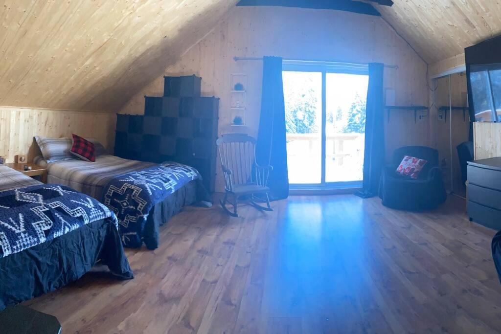Le Jazz- Chalet Rustique/Chic Avec Spa Notre-Dame-Des-Bois Экстерьер фото