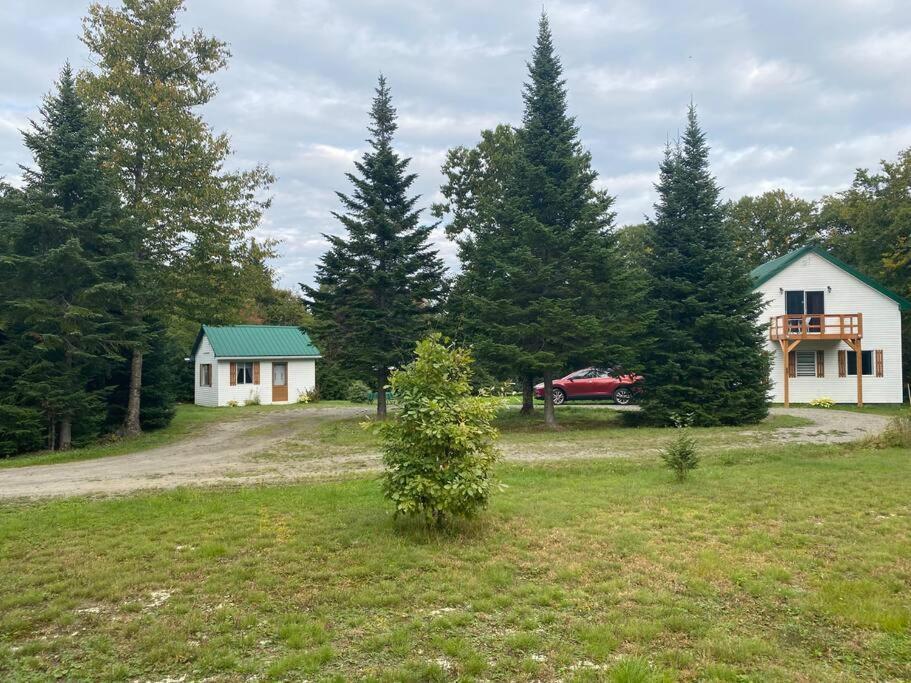 Le Jazz- Chalet Rustique/Chic Avec Spa Notre-Dame-Des-Bois Экстерьер фото